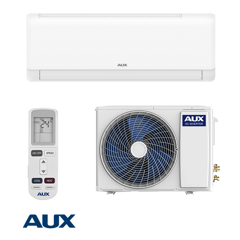 Инверторен климатик AUX Neo ASW-H09B5A4/QDR3DI-C0, A++, До 18 м2, Възможност за Wi-Fi, Самопочистване, "Витамин C" филтър, Филтър с активен въглен, Бял