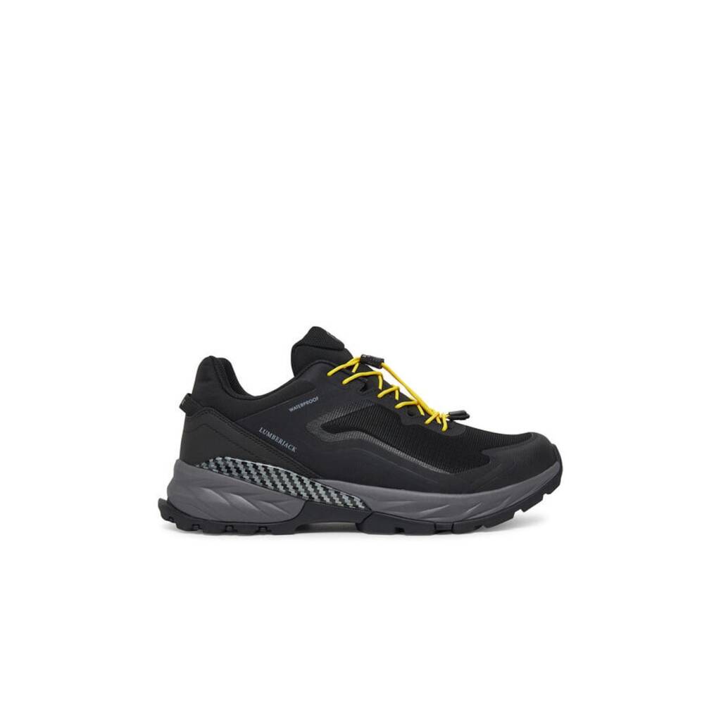 Мъжки спортни обувки - LJ-SMI1311-001-N43-CB001 -  Текстил - Черен