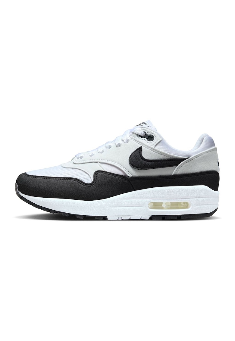 Спортни обувки Nike Air Force с лого - Бял/Черен