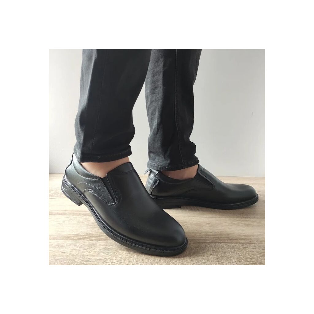 Ежедневни мъжки обувки  B41-958 Black - Черни - Черен