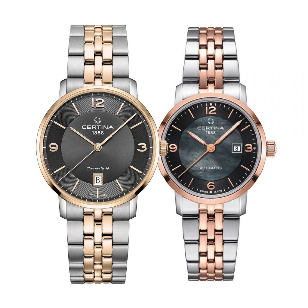 Комплект часовници за двойки Certina DS Caimano C035.407.22.087.01-C035.007.22.127.01