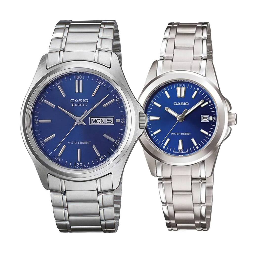 Комплект часовници за двойки Casio MTP-1239D-2A-LTP-1215A-2A2DF
