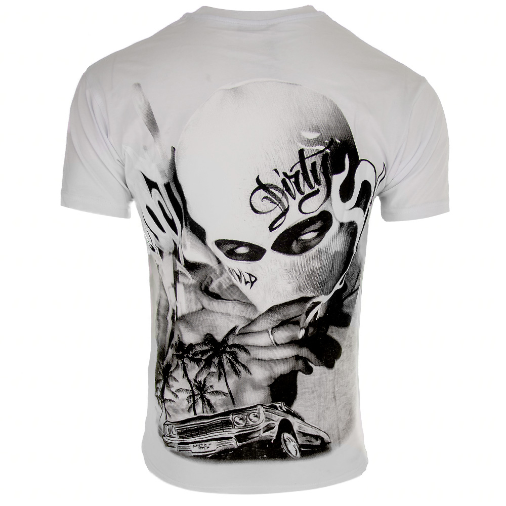 Мъжки Мъжка тениска бяла respect Ft6882… - Цена в shopmall.bg