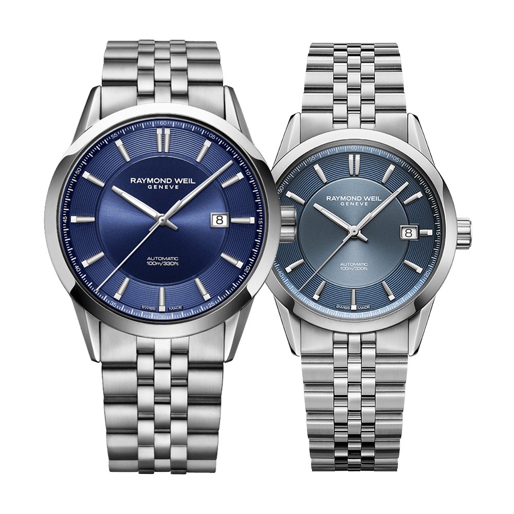 Комплект часовници за двойки Raymond Weil Freelancer 2731-ST-50001-2771-ST-50051