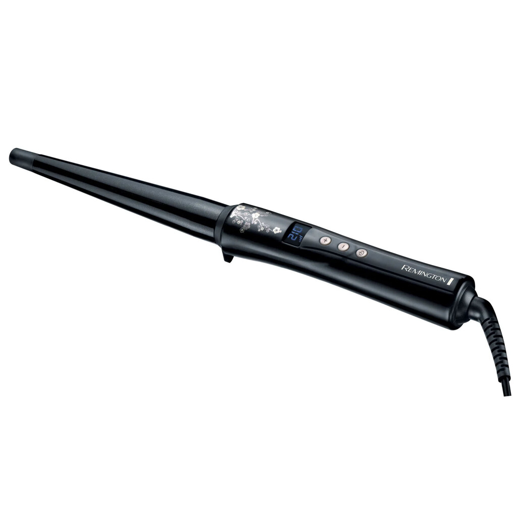 Маша за коса Remington Ci95, 210C,Керамично покритие, Дисплей, Бързо загряване, Черна