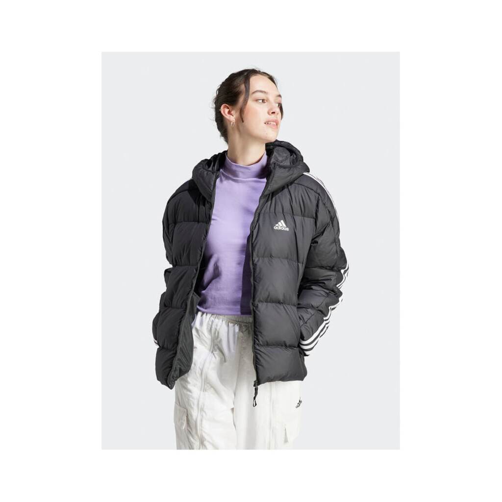 Geaca dama  HZ8483 - Poliester reciclat - Negru - Черен