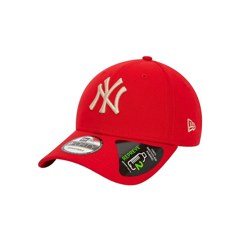 Мъжка бейзболна шапка Repreve 940 New York Yankees Cap OSFM - Червен