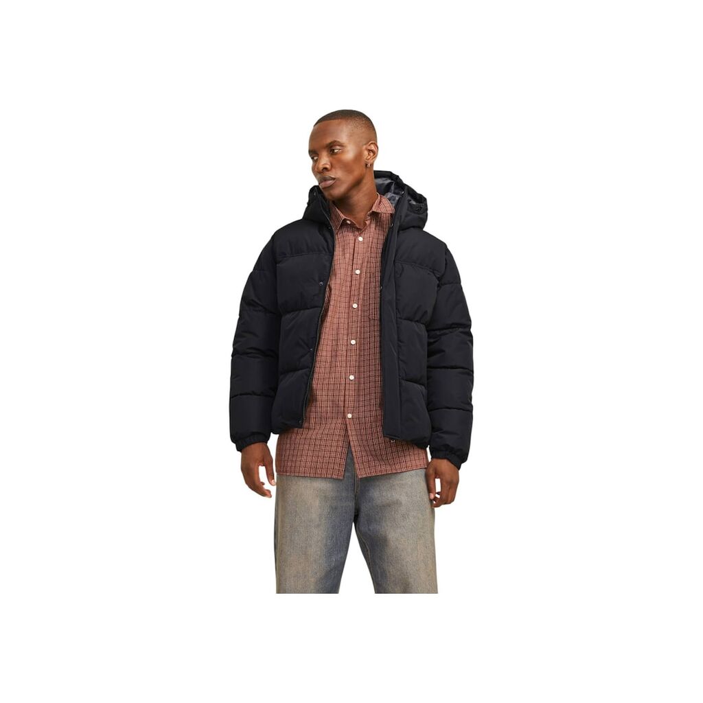 Яке JACK &JONES Bradley Puffer Hood 38902 - Ч… - Виж цена