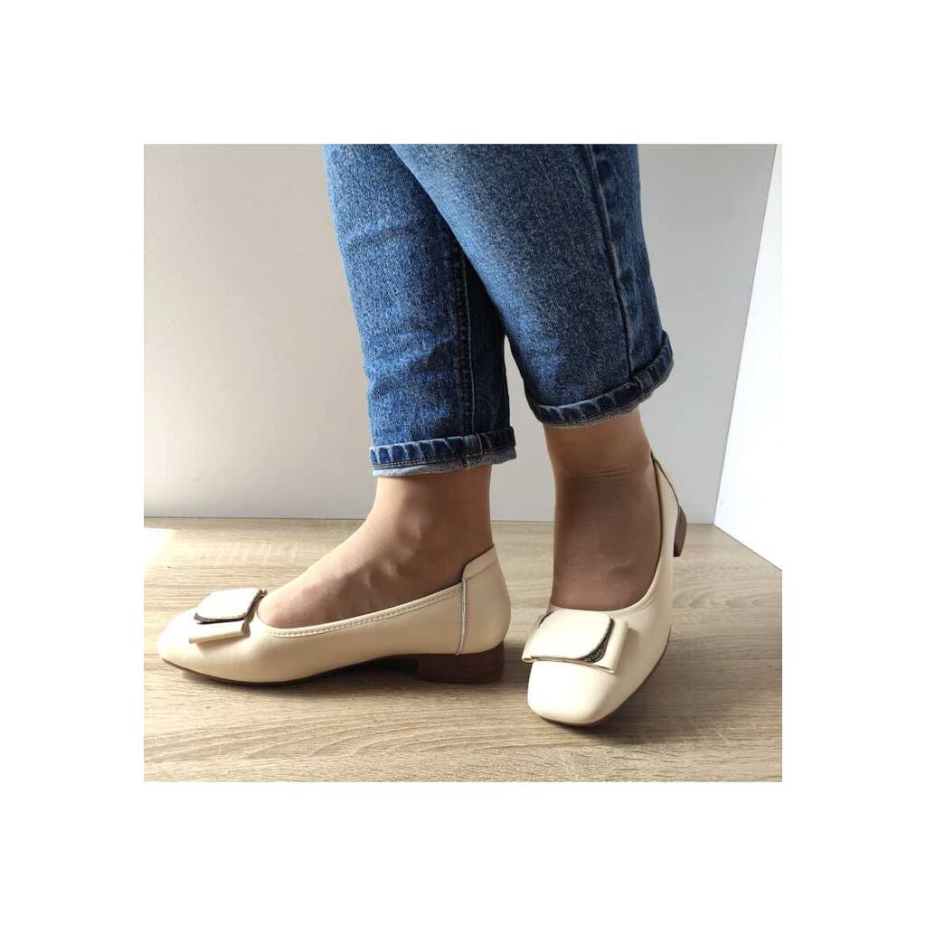 Ежедневни обувки Дамски  Tp5103-12 Cream - Крем - Крем