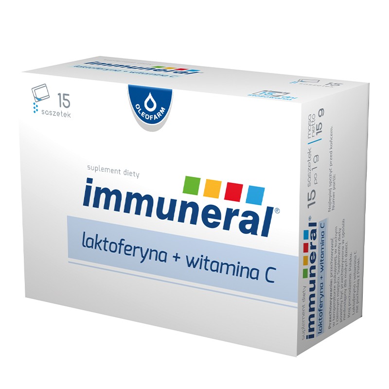 Лактоферин 100 mg + Витамин C – Имунна подкрепа, 15 сашета