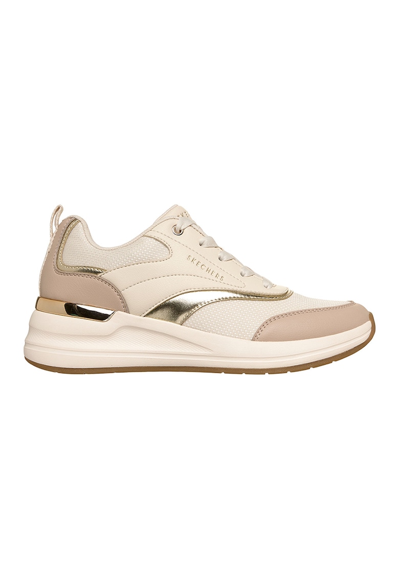 Sneakers - Скосени маратонки Billion 2- Monroe с мрежа - Крем