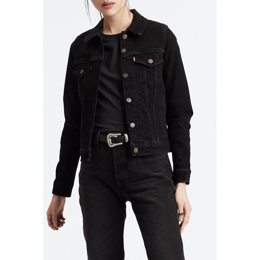 Яке от деним Original Trucker - Черен/С… - Цена в shopmall.bg