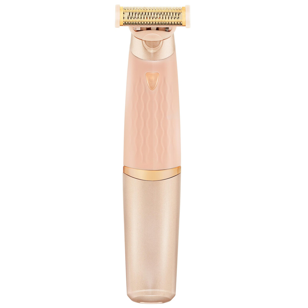 Електрическа самобръсначка за тяло Beautifly Silky Skin Epil, 180 мин, 18K острие, Сухо/мокро, Розов/златист