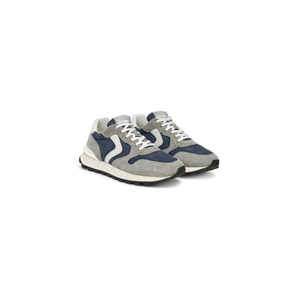 Мъжки спортни обувки - 2018546 -  Textile - 40 EU - Navy/Grey - Сив/Тъмносин