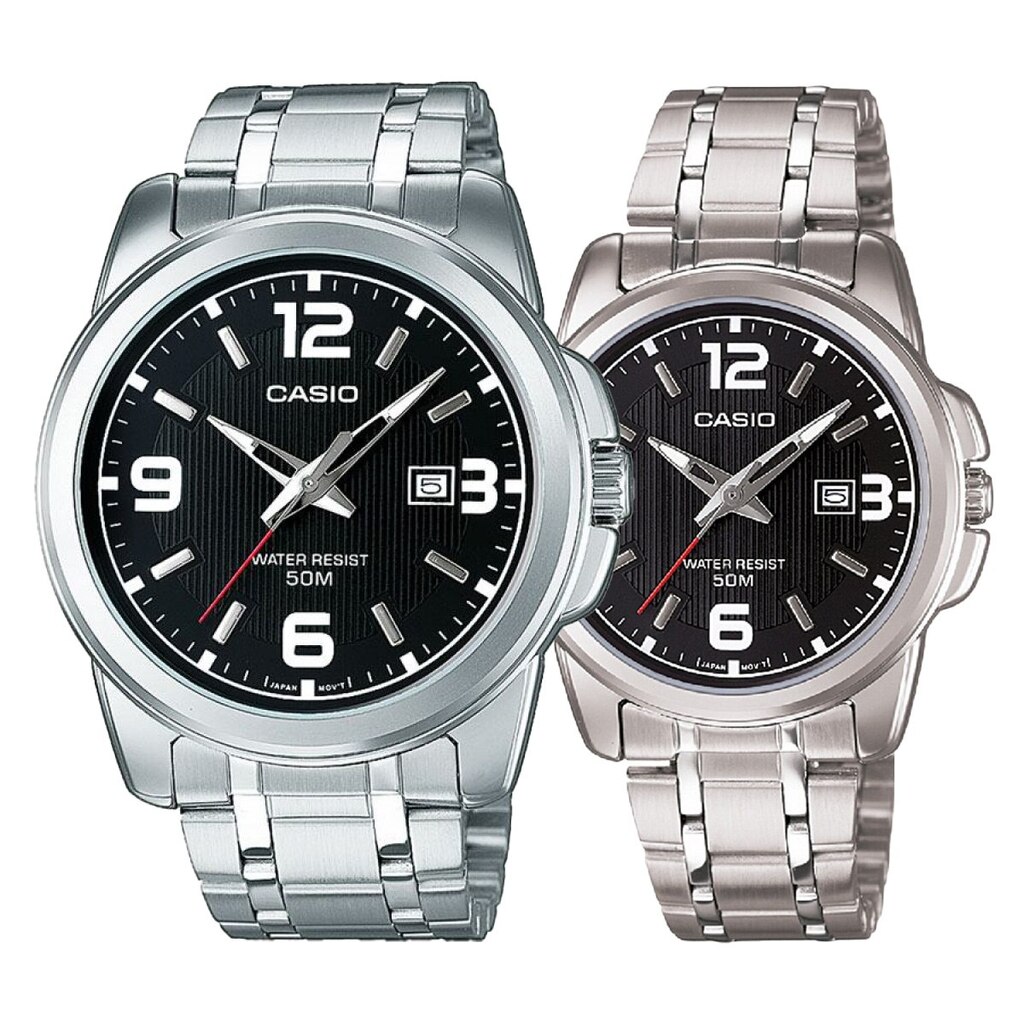 Комплект часовници за двойки Casio MTP-1314PD-1AVEF-LTP-1314D-1AVEF