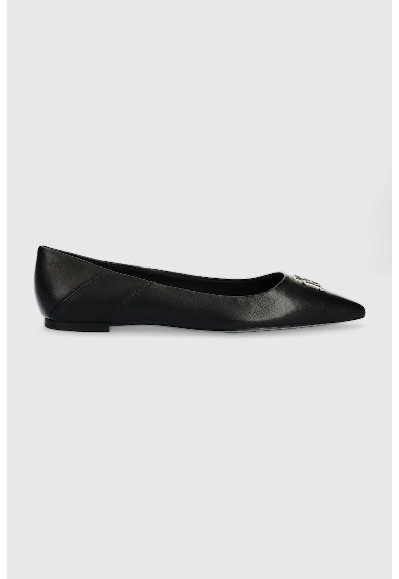Дамски балеринки Pointy Chic Ballerina FW0FW06842 - Черен