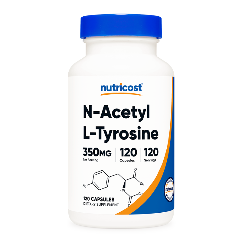Нервна и мозъчна дейност - Н-Ацетил Л-Тирозин (N-Acetyl L- Tyrosine), 120 капсули