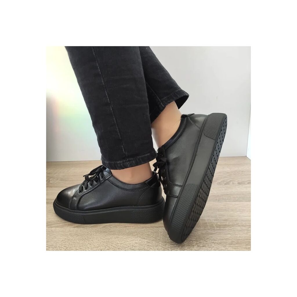 Ежедневни дамски обувки  S3129T Black - черни - Черен