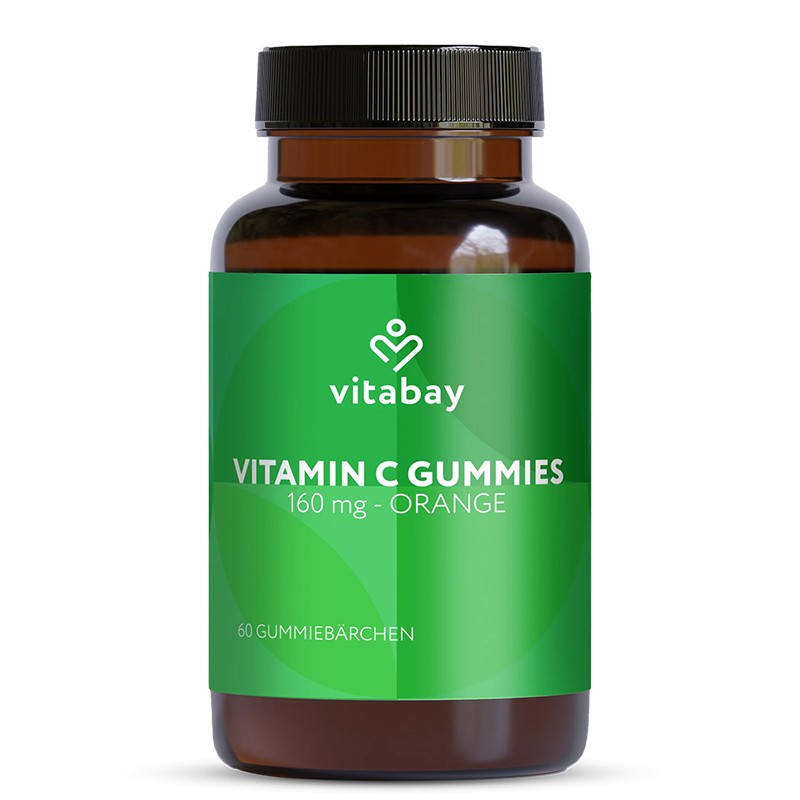 Имунитет - Витамин C, 160 mg x 120 желирани мечета, с вкус на портокал