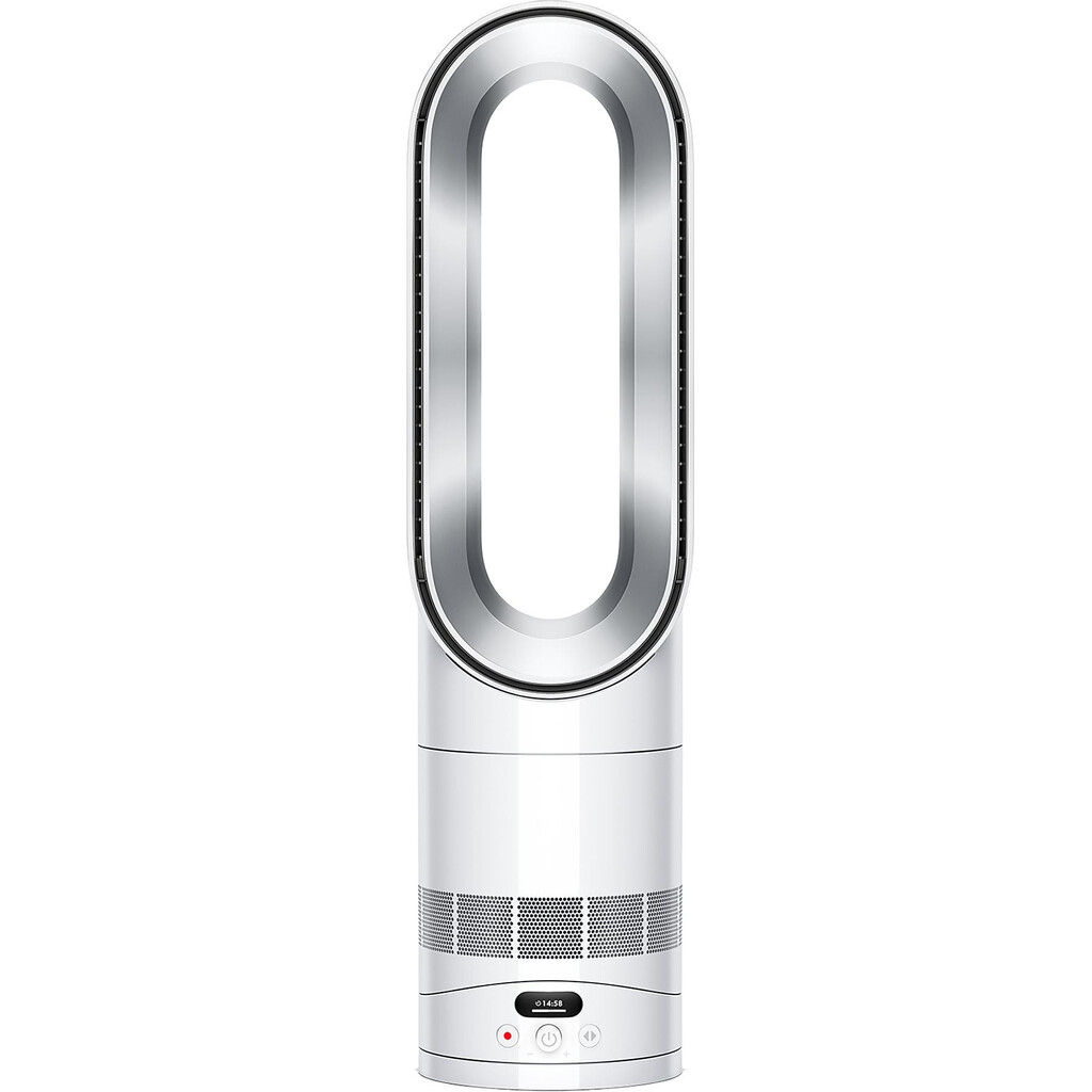 Уред за отопление и охлаждане 2в1 Dyson AM15 Hot+Cool 586340-01, 35 м2, 10 скорости, Осцилация 70°, LCD дисплей, Защита при преобръщане, Air Multiplier™ ...