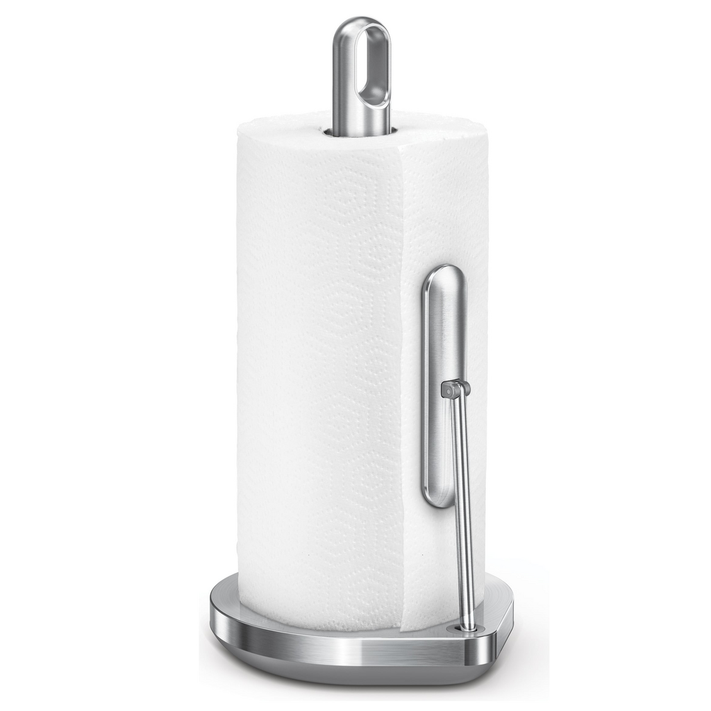 Поставка за кухненска хартия SimpleHuman KT1203, 38.1х17.8х20.3 см, Матов инокс