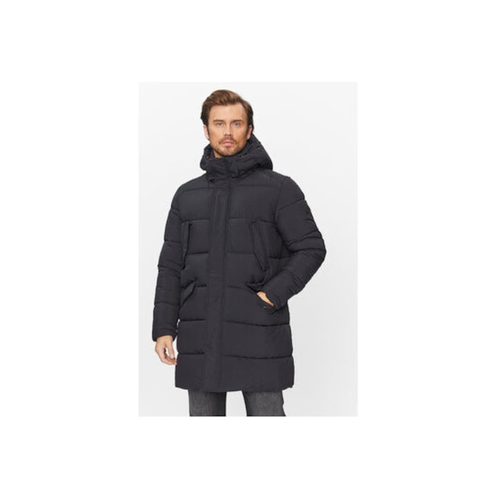 Мъжко зимно яке D40996M-COFY17 - найлон - XL INTL - черно