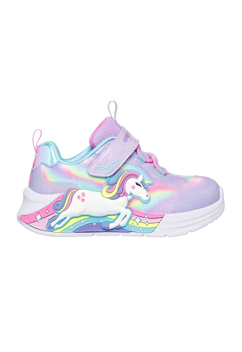 Спортни обувки Unicorn Chaser с LED светлини - Лилав