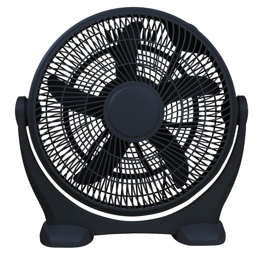 Вентилатор Elite EHFB-1332, 60W, 35 см, 3 скорости, 5 перки, Осцилация, Регулируем наклон, Черен