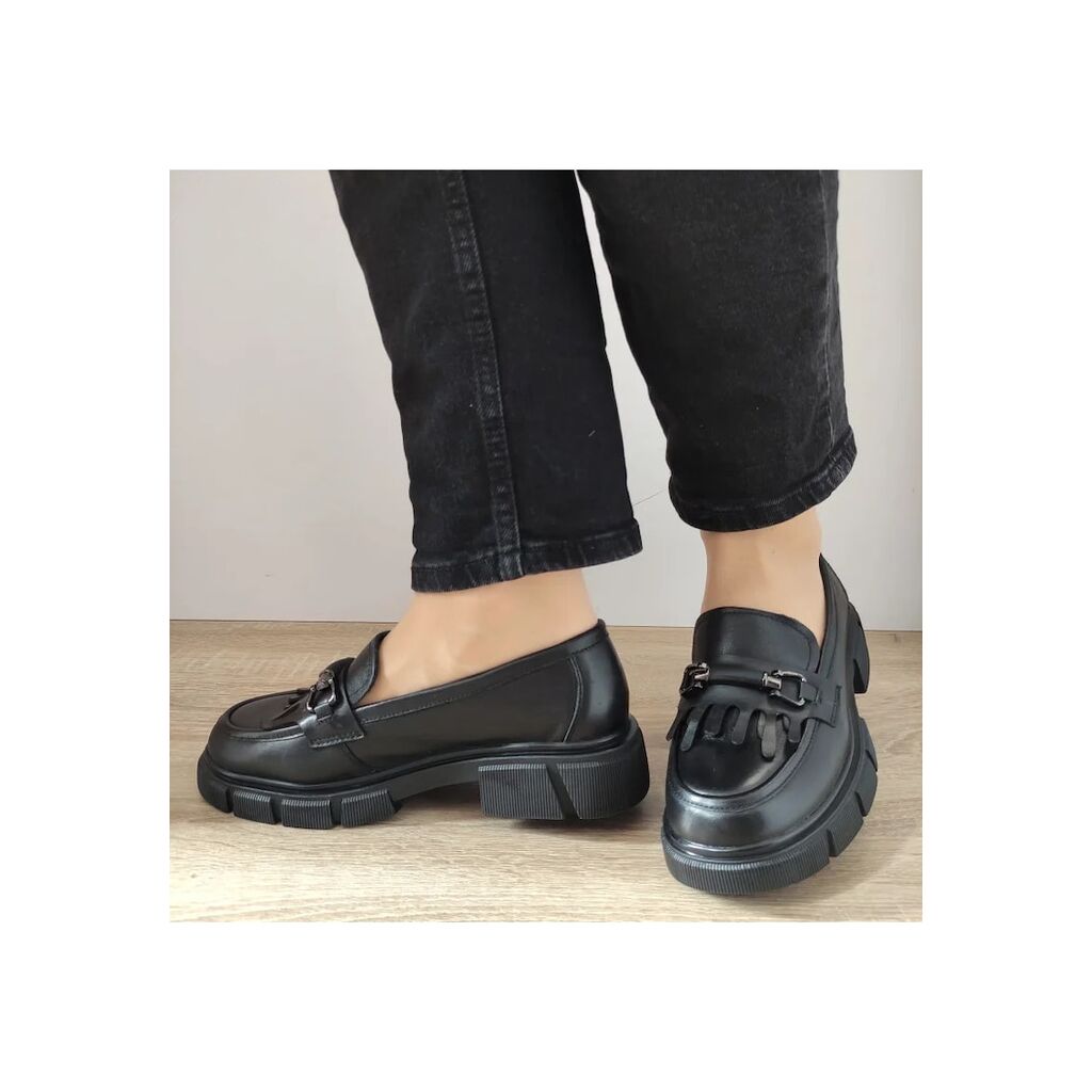 Ежедневни дамски обувки  S89593T Black - черни - Черен