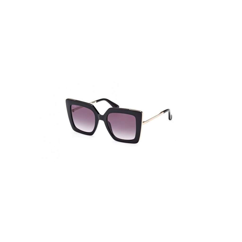 Уголемени слънчеви очила Design 4 Cat-eye - Златист/Черен