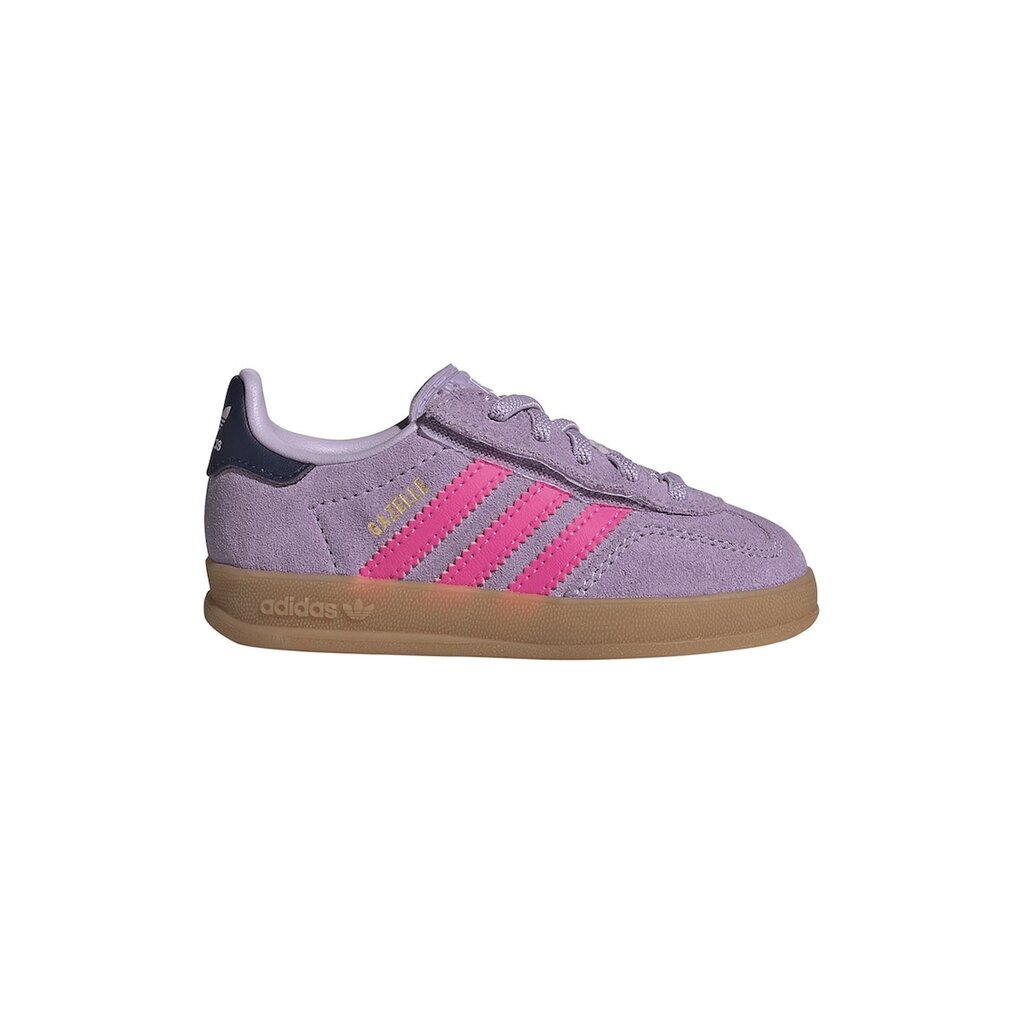 Велурени маратонки Gazelle Indoor - Лилав/Розово