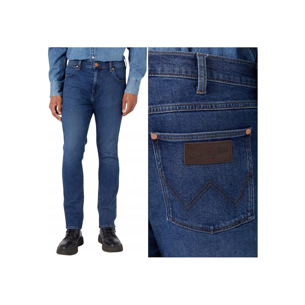Wrangler  812 Slim Tapered син - Син