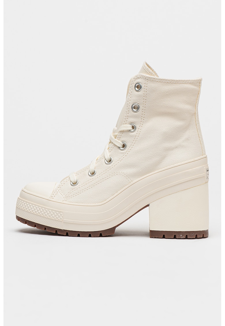 Кецове Chuck 70 De Luxe с масивен ток - Слонова кост