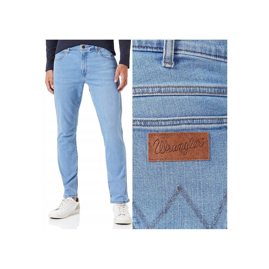Мъжки дънки Wrangler  812 Slim Tapered Сини W38 L34