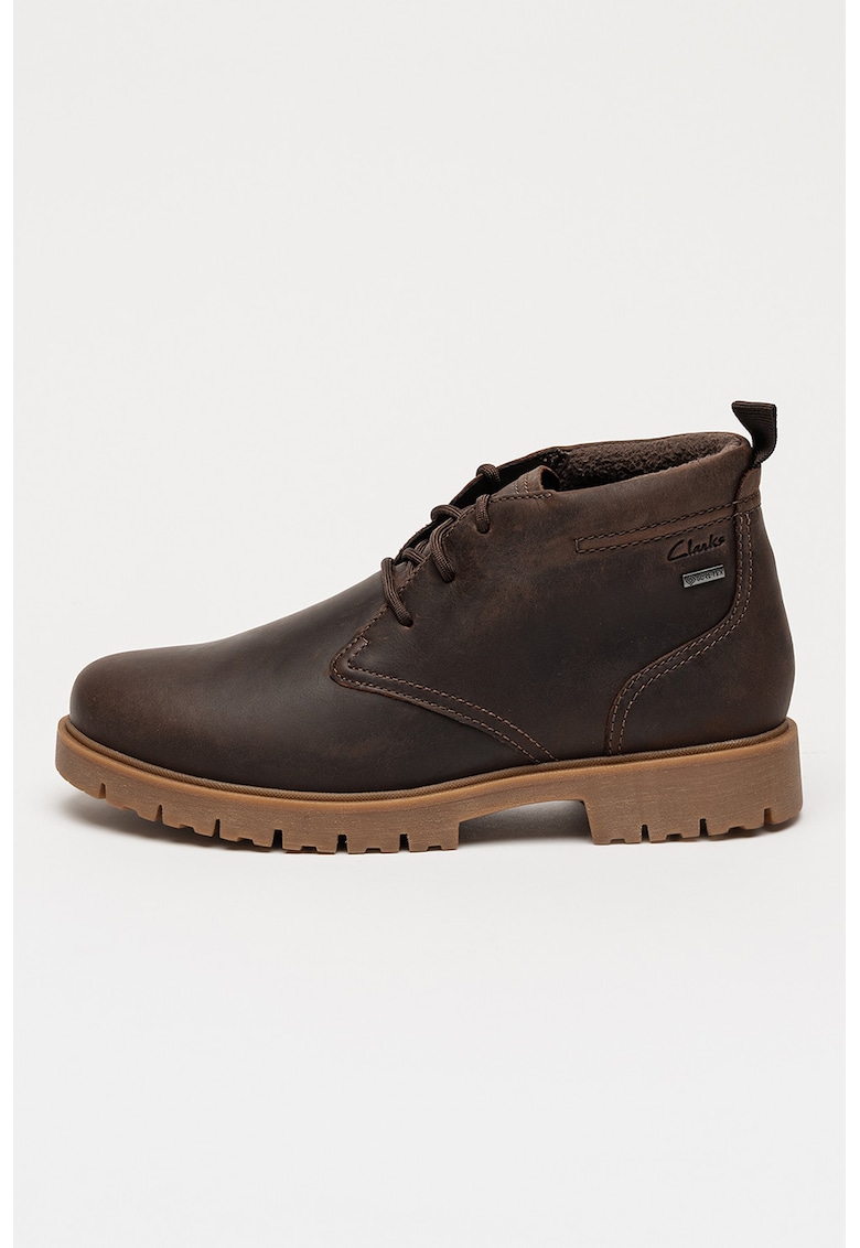 Кожени боти Berhill с Gore-Tex - Кафяв