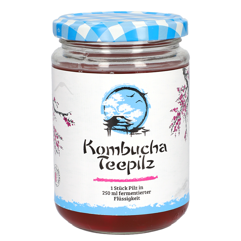 Подсилва имунитета - Комбуча Чаена гъба с ферментирал плодов чай, 200 ml