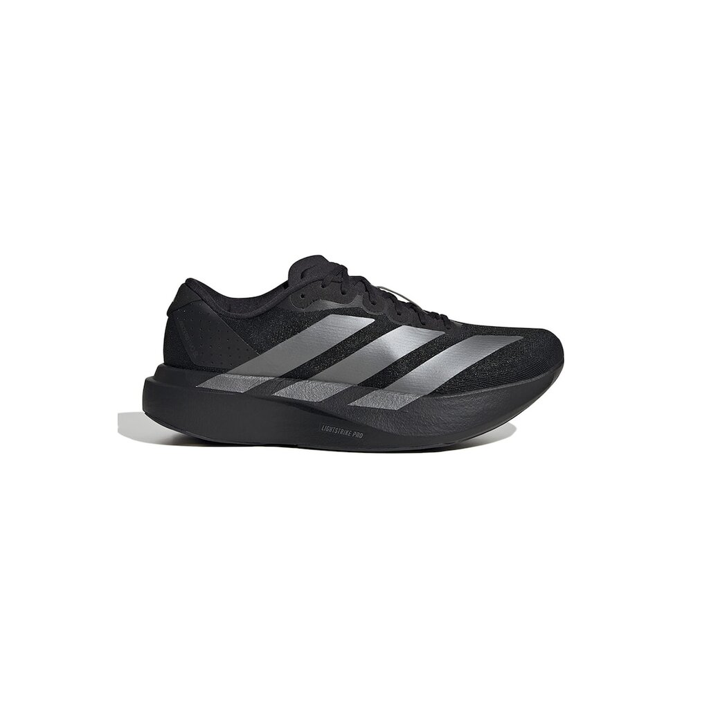 Текстилни обувки Adizero EVO за бягане с метализирано лого - Черен/Сребрист