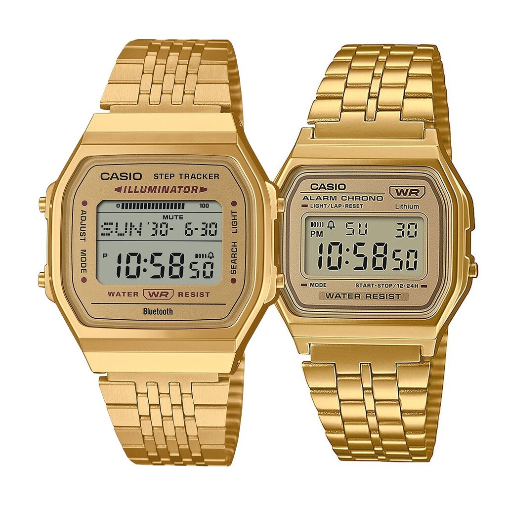 Комплект часовници за двойки Casio ABL-100WEG-9AEF-A158WETG-9AEF