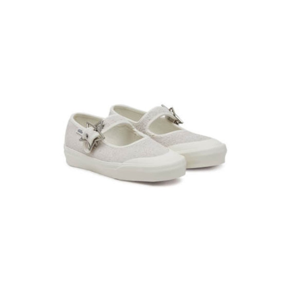 Дамски балеринки -  текстил - бежови