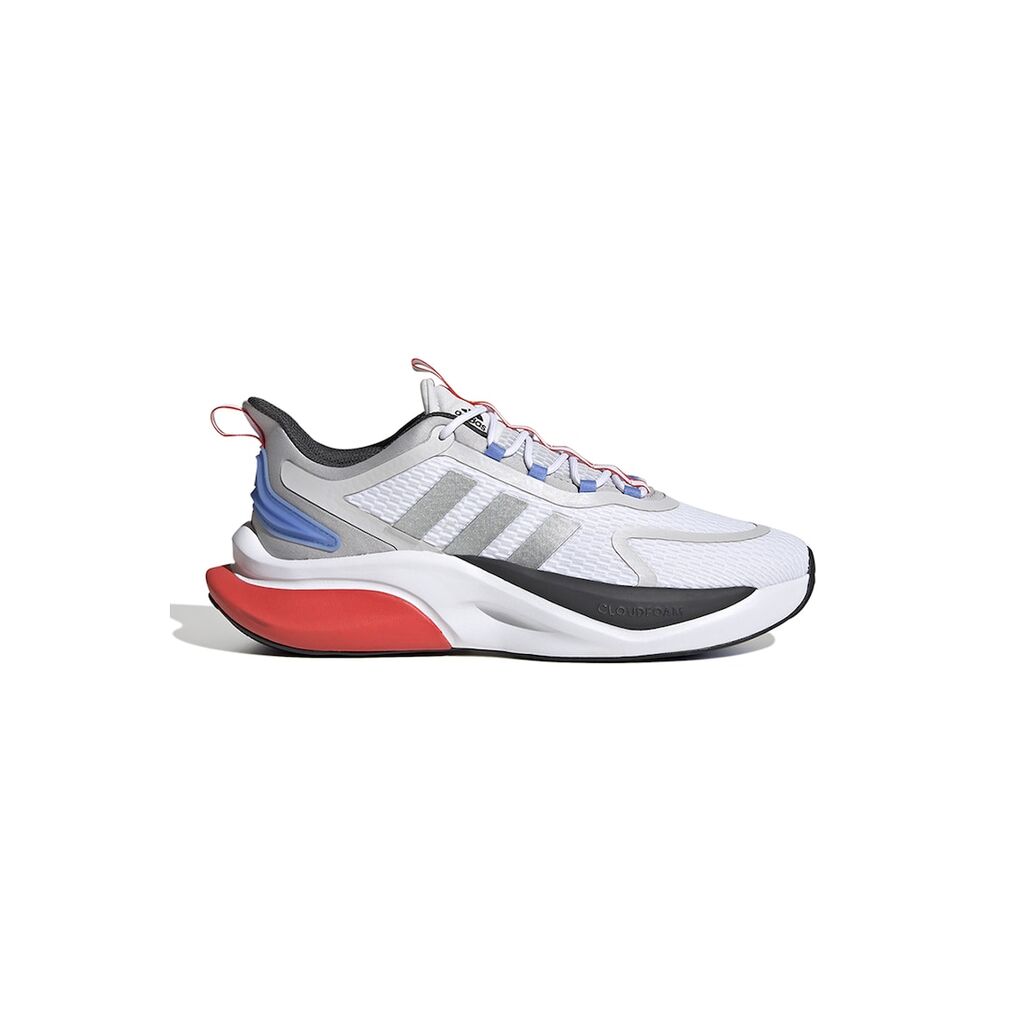 Спортни обувки AlphaBounce+ с мрежести зони - Бял/Лавандула/Сребрист
