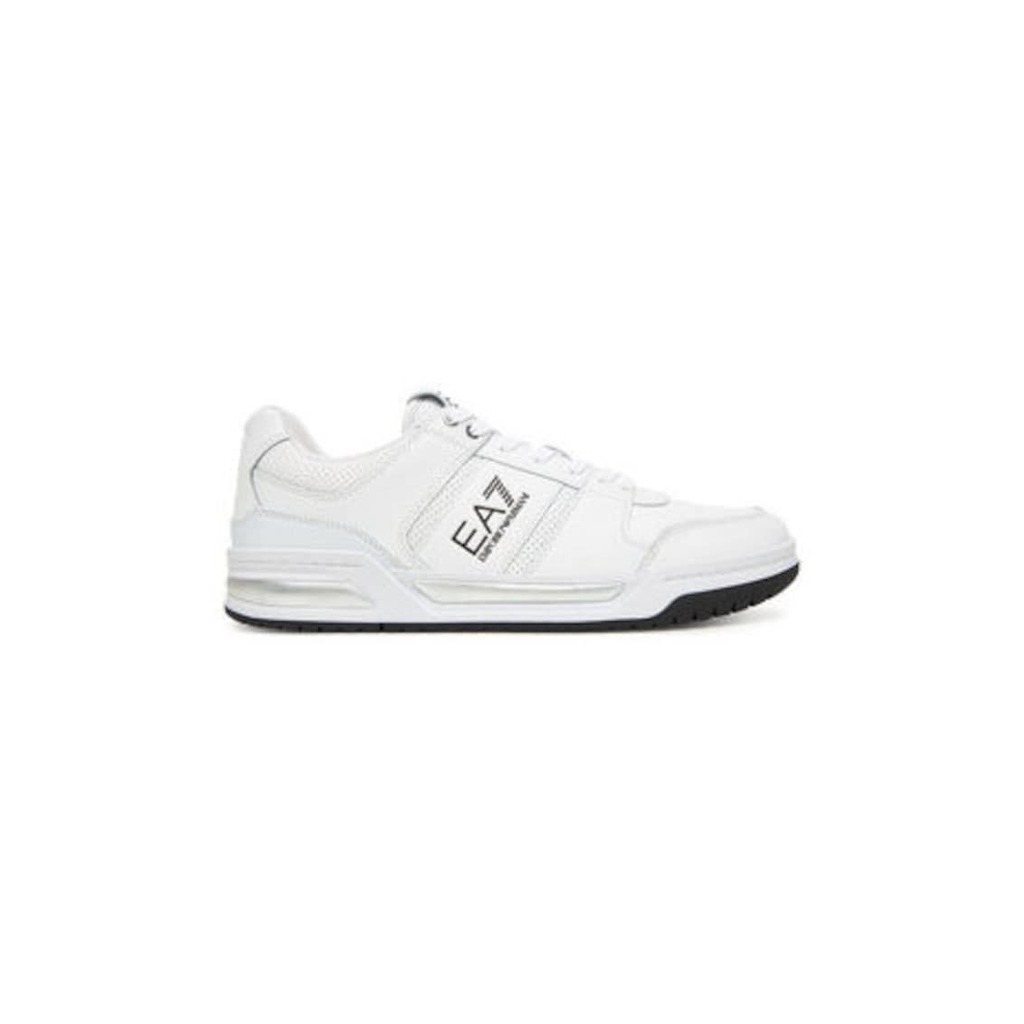 Мъжки кецове - Emporio Armani  305577375 - текстил - бял