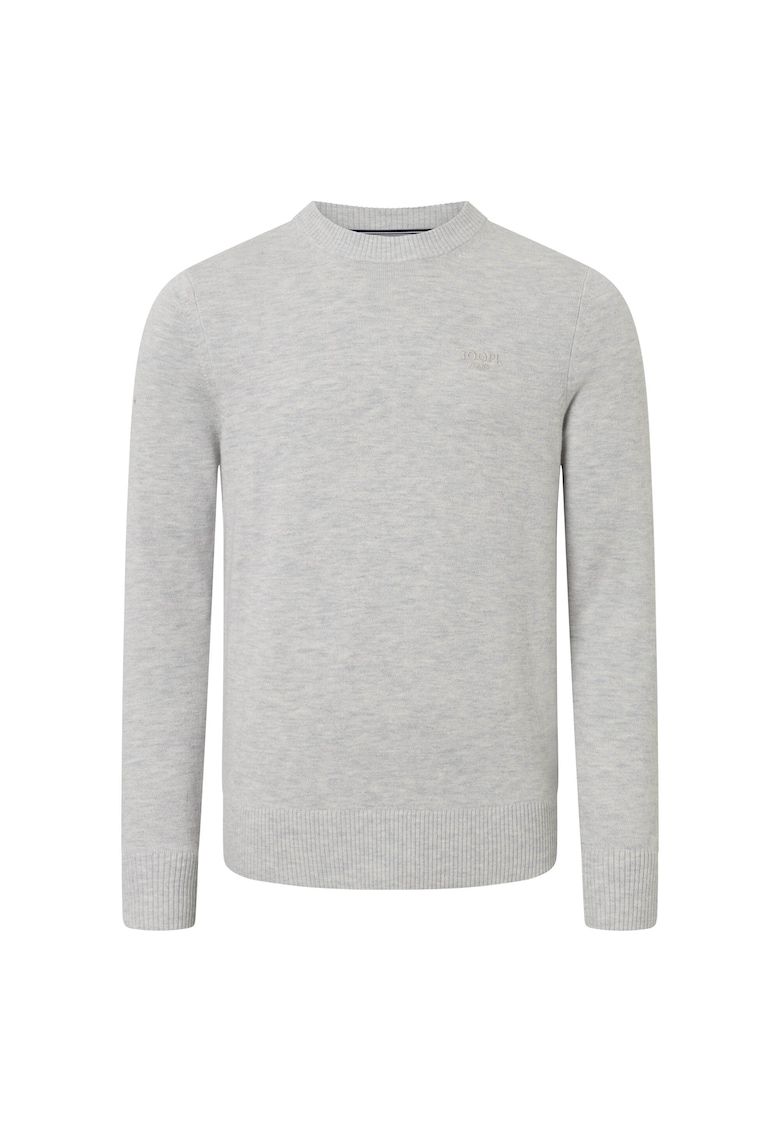 Пуловер Laurelo с вълна - Светло сив елега… на най-добра цена