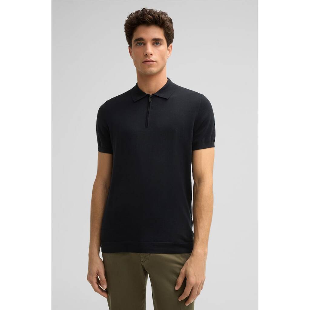 Тениска Regular Fit с поло яка 30045704 - Черен