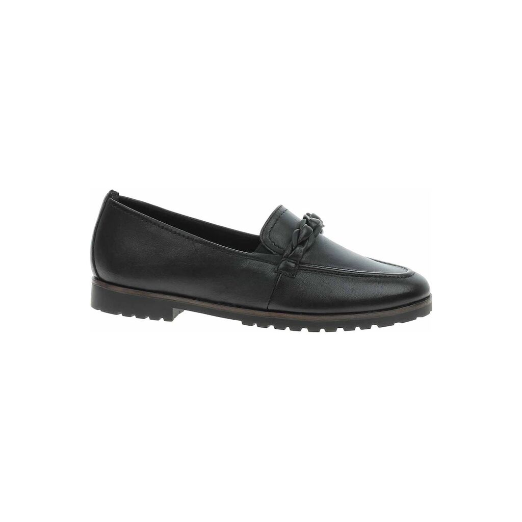 Дамски мокасини  1-24200-42 черни - Черен