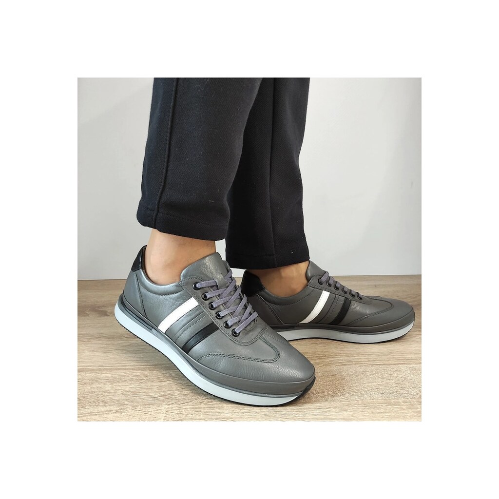 Ежедневни мъжки обувки  B67-2101 Grey - Сиви - Сив
