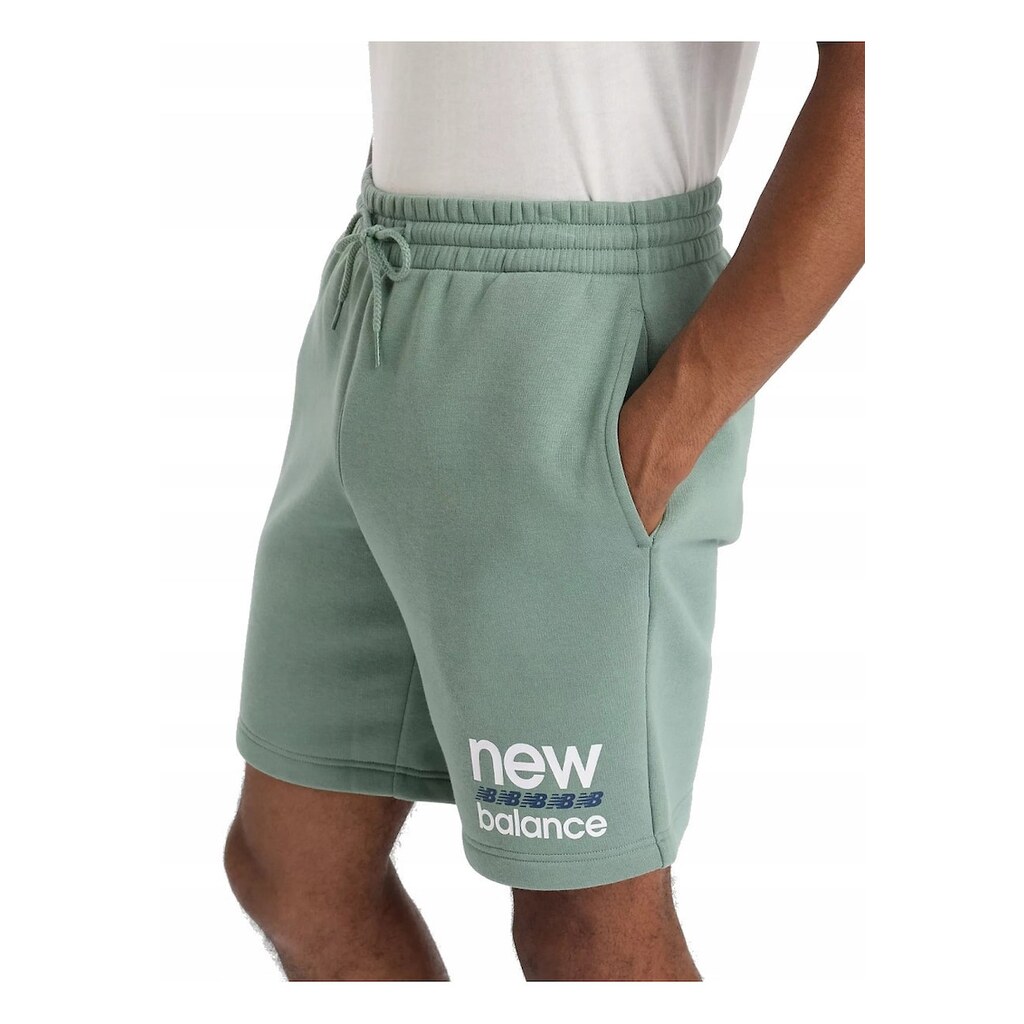 Logo Printed Unie Short Pants - Зелен