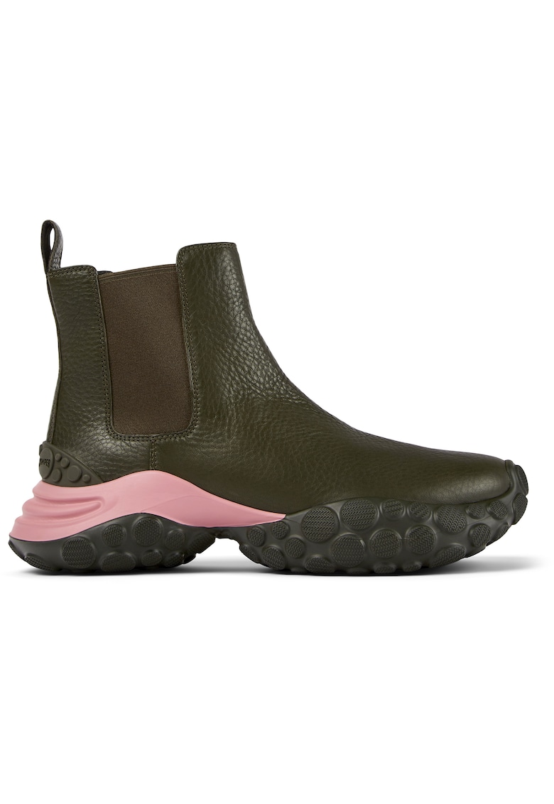 Кожени боти Pelotas Mars 1467 Chelsea - Маслинено зелено