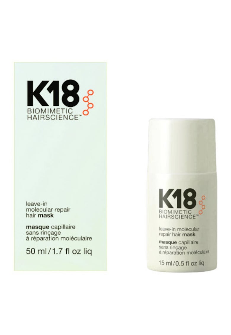 Комплект Грижа за коса: Маска K18 15 мл + Leave In 50 мл