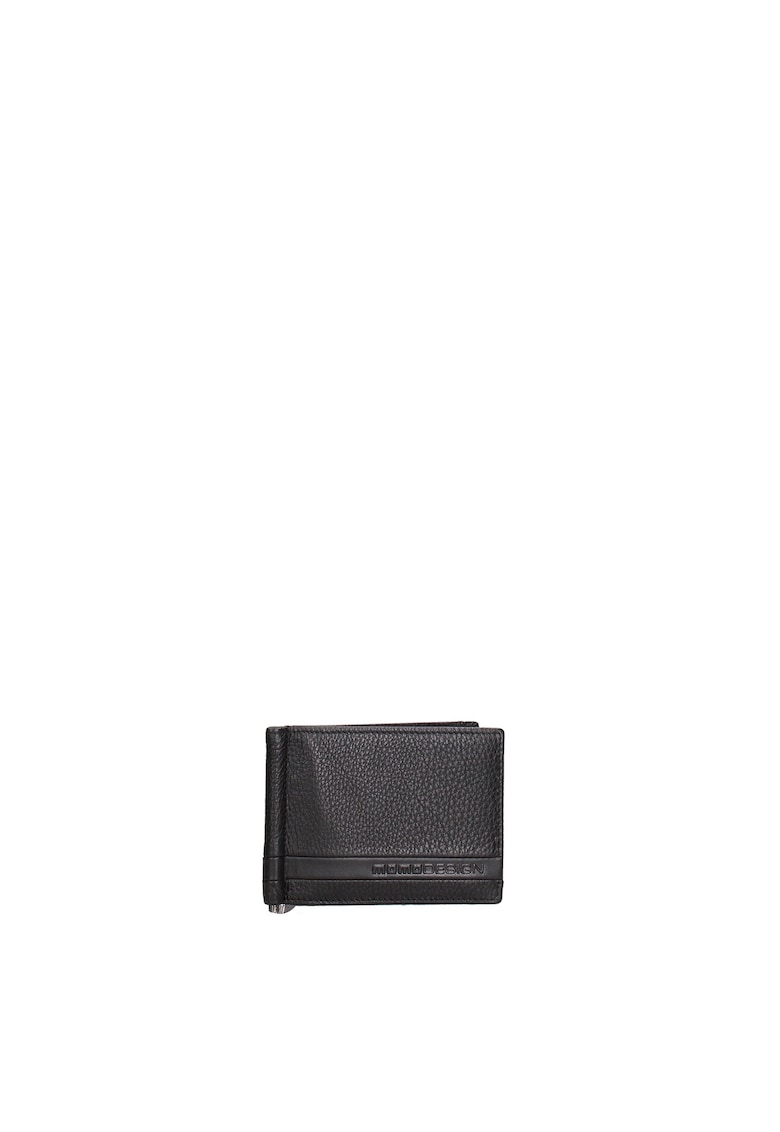 Кожен портфейл Lysander Chic - Черен