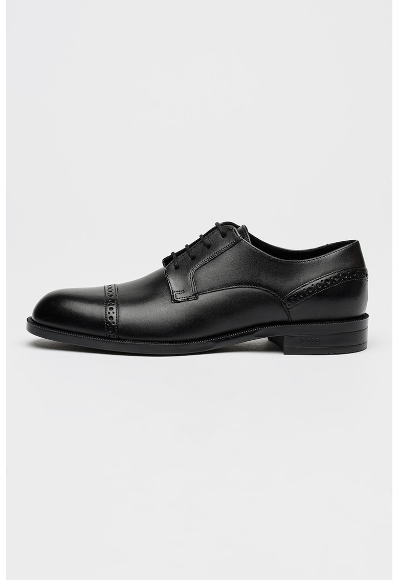 Кожени обувки Tayil Brogue - Черен